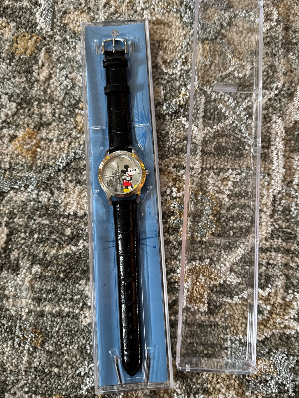 Vintage Walt Disney "Limited Release" Mickey Mouse and Cinderella Castle Watch